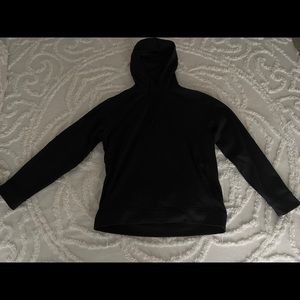 Black pullover fleece